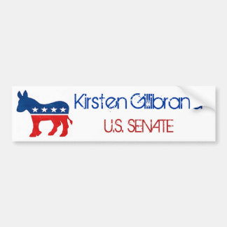 Kirsten Gillibrand för U.S.-senatbildekal Bildekal