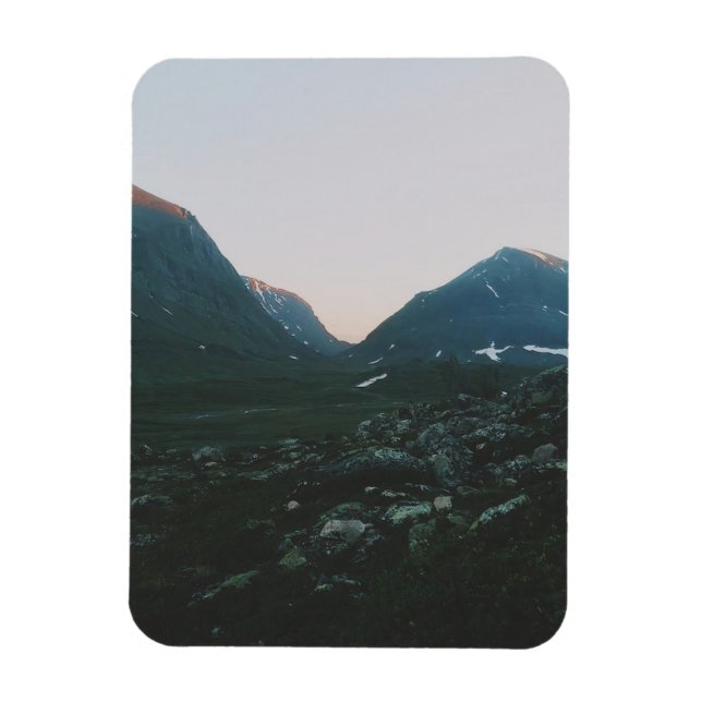 Kiruna Mountains Magnet (Vertikal)