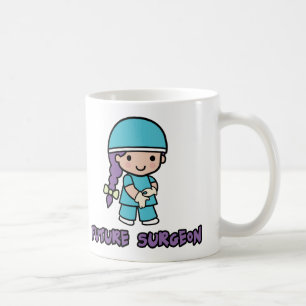 Kirurg (flicka) kaffemugg