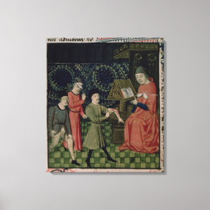 Kirurg klinik, vid Grabb de Chauliac Canvastryck