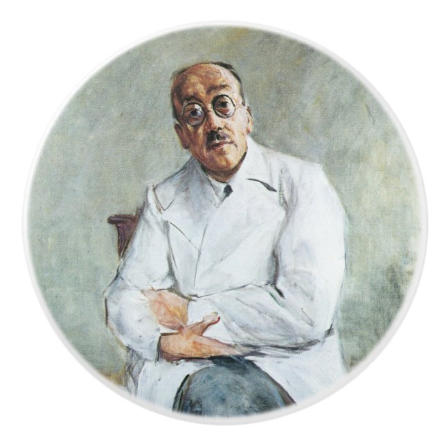 Kirurgen (av Max Liebermann) Knopp (Framsidan)