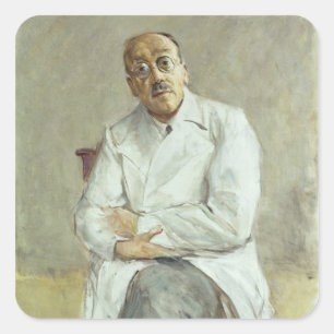 Kirurgen, Ferdinand Sauerbruch, 1932 Fyrkantigt Klistermärke