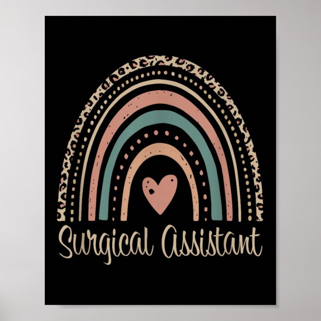 Kirurgisk istant Boho Rainbow Surgical First Istan Poster (Framsidan)