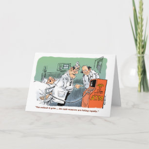 Kirurgisk patient med kort för operation vid låg P