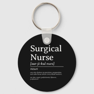 Kirurgisk sjuksköterska Definition Precision Care Nyckelring