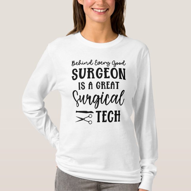 Kirurgisk teknik | Kirurgisk teknolog T Shirt (Framsida)