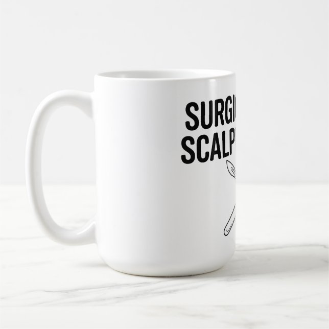 Kirurgisk Teknisk Scalpell Snälla Kaffemugg (Vänster)
