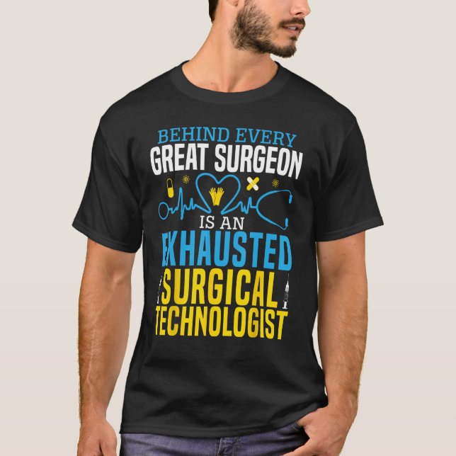 Kirurgisk teknolog Kirurgisk kirurgi Skrb T Shirt (Framsida)