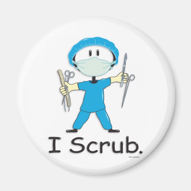 Kirurgisk teknolog magnet (Framsidan)