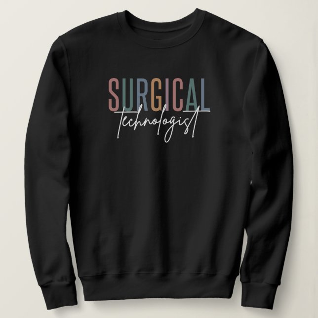 Kirurgisk teknolog Med Surg Tech Surgery Tech T Shirt (Design framsida)