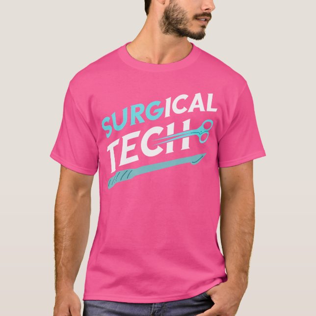Kirurgisk teknolog Surg Tech Surgical Doktor Su T Shirt (Framsida)