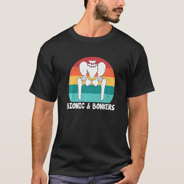 Kirurgiska ingrepp i bionisk och höftlig ersättnin t shirt (Framsida)