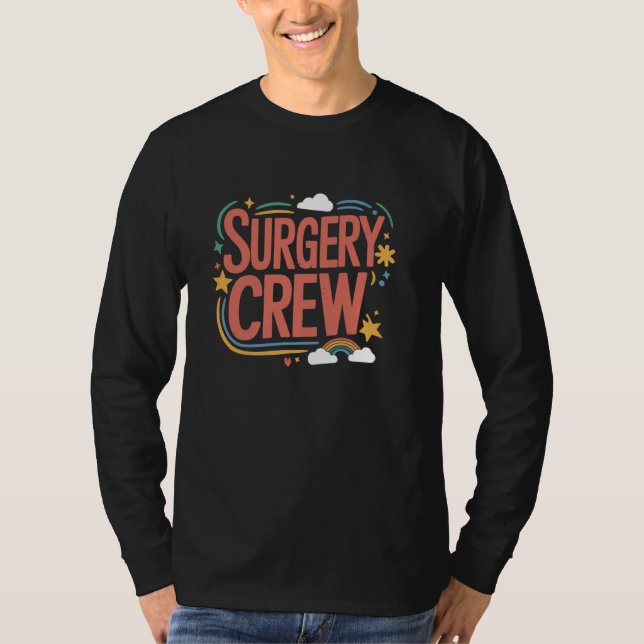 Kirurgiska ingrepp, SICU Nurse-operationsrum Kirur T Shirt (Framsida)