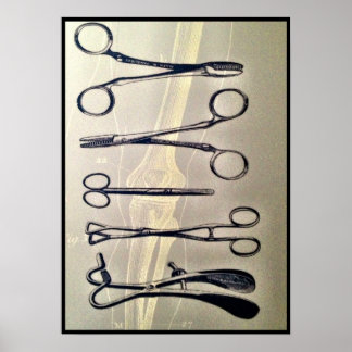Kirurgiska instrument Poster