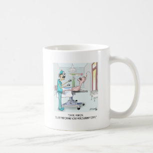 Kirurgitecknad 9369 kaffemugg