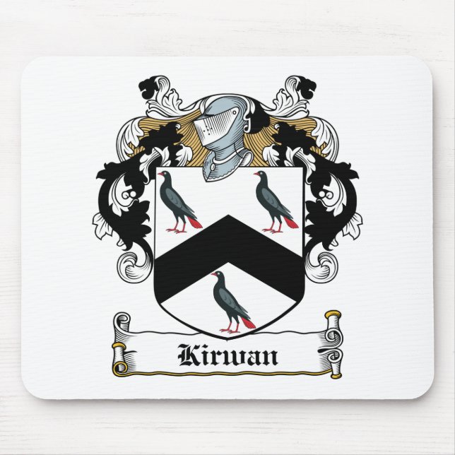 Kirwan familjvapensköld musmatta (Framsidan)