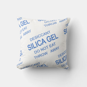 Kiselburk Gel Pack Desiccant Funny Novelty Cushion Kudde
