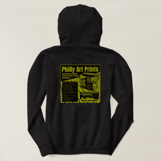 Kishcen Fet Philly Konsttryck Bytes Hoodie