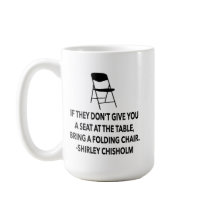 Kisholmcitattsäte i bord-stolen JÄMLIKHET NU