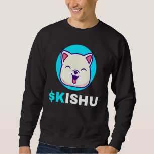 Kishu Kishu Inu Coin Token Crypto Lång Ärmad Tröja