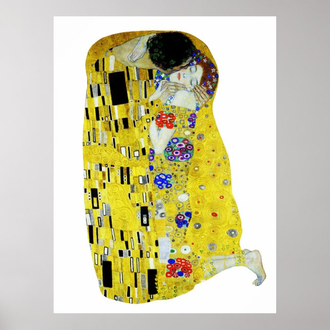 Kismålningen av Gustav Klimt Poster (Framsidan)