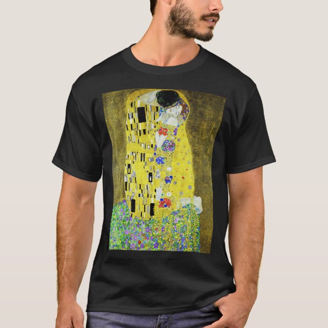 Kismålningen av Gustav Klimt T Shirt (Framsida)