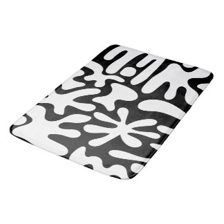Kismet Black and White Badrumsmatta