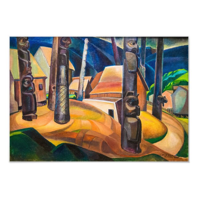 Kispiax by | Emily Carr | Fototryck (Framsidan)