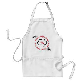 Kiss a Cajun Cook Apron Förkläde