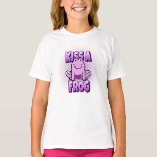 Kiss A Rosa Frog T Shirt