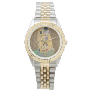 Kiss (älskare) Der Kuss (Liebespaar) G. Klimt Armbandsur