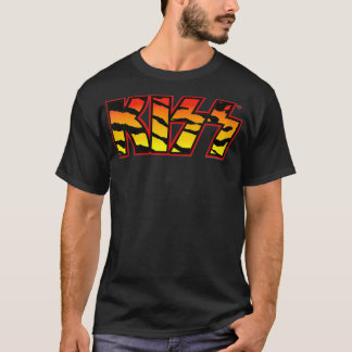 KISS Animalize Logotyp VNeck T Shirt