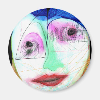 Kiss Ansikte Magnet