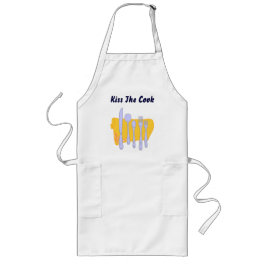 Kiss av Cook Anpassningsbar Tableware Apron Långt Förkläde