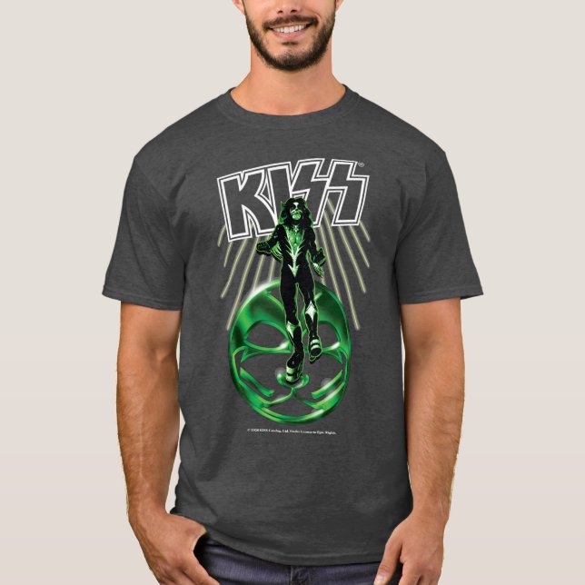 Kiss band Catman T Shirt (Framsida)