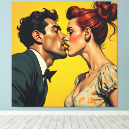 Kiss Canvastryck