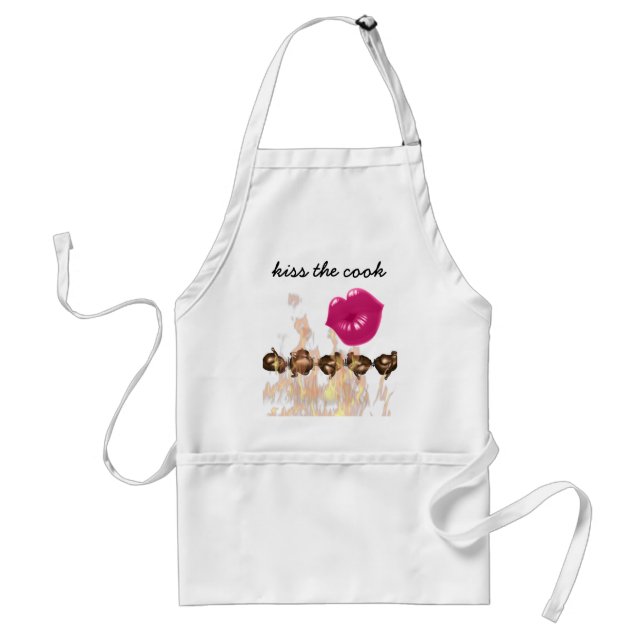 KISS COOK APRON FÖRKLÄDE (Framsidan)