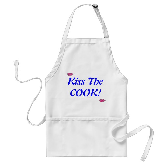 Kiss Cook Apron Förkläde (Framsidan)