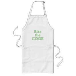 KISS COOK APRON LÅNGT FÖRKLÄDE