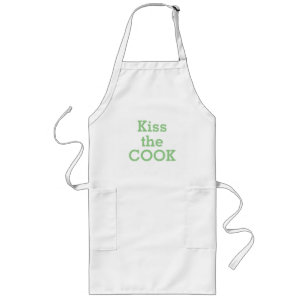 KISS COOK APRON LÅNGT FÖRKLÄDE