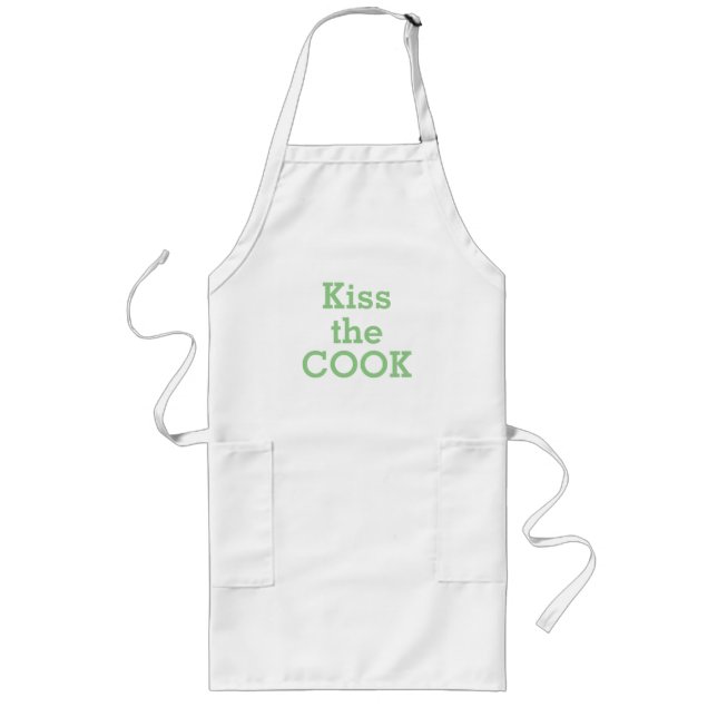 KISS COOK APRON LÅNGT FÖRKLÄDE (Framsidan)