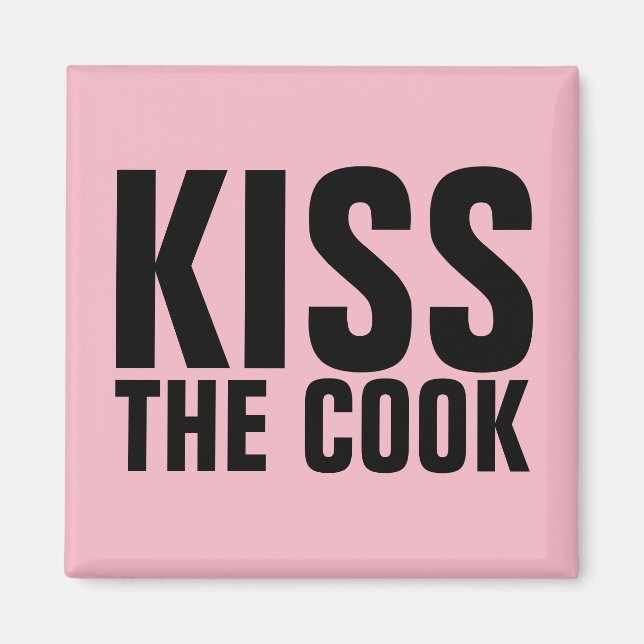 KISS COOK FRIDGE MAGNETS MAGNET (Framsidan)