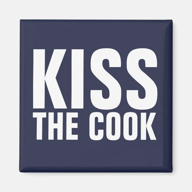 KISS COOK FRIDGE MAGNETS MAGNET (Framsidan)