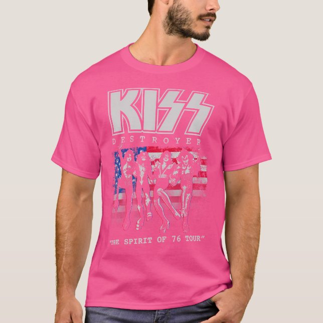 Kiss Destroyer The Spirit Of '76 T Shirt (Framsida)
