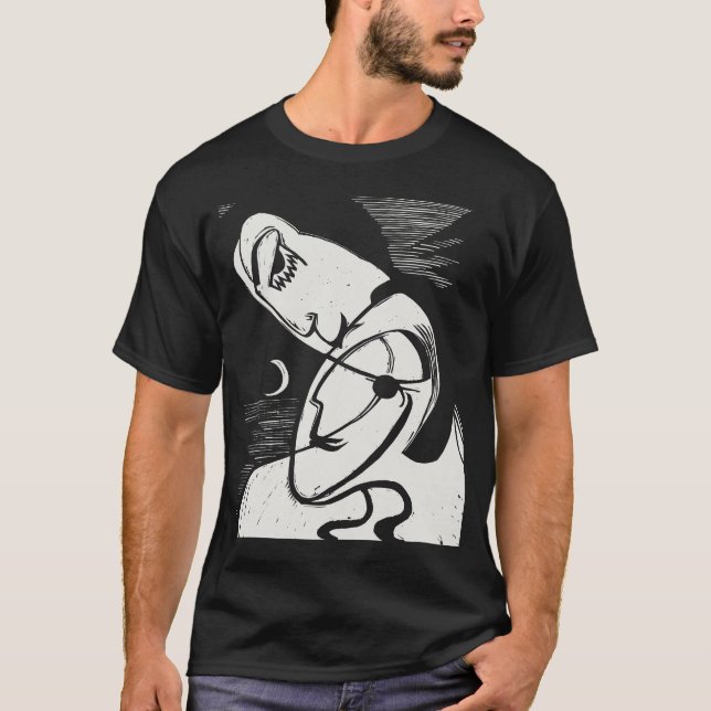 Kiss, Ernst Ludwig Kirchner T Shirt (Framsida)