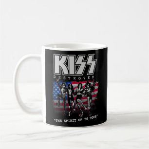 Kiss Förstörare andemeningen i 76 Kaffemugg