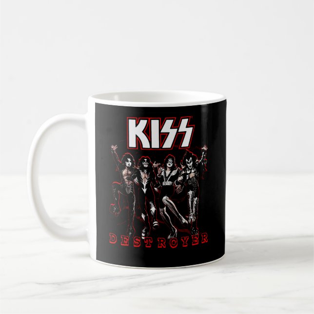 Kiss Förstörare Kaffemugg (Vänster)