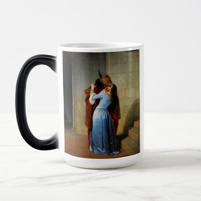 Kiss Francesco Hayez Magisk Mugg (Vänster)