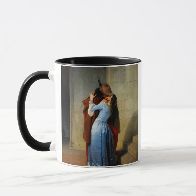 Kiss Francesco Hayez Mugg (Vänster)
