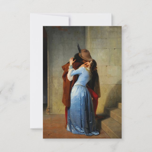 Kiss Francesco Hayez OSA Kort (Framsida)